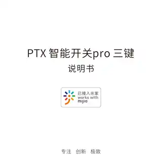 PTX 超薄美学开关 三键